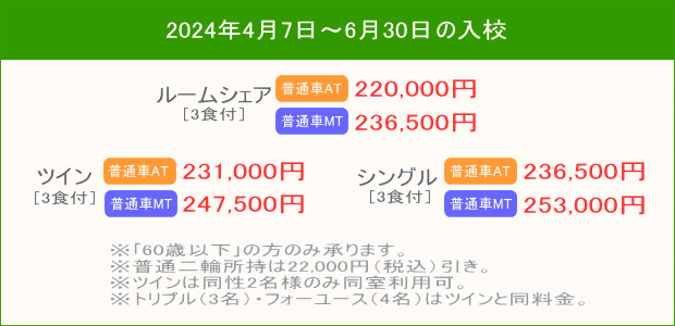 普通車キャンペーン