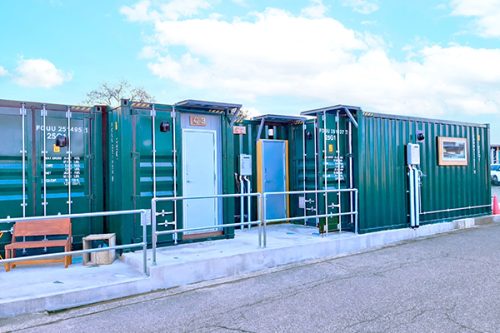 喜多方ライトホテルCUBE　外観