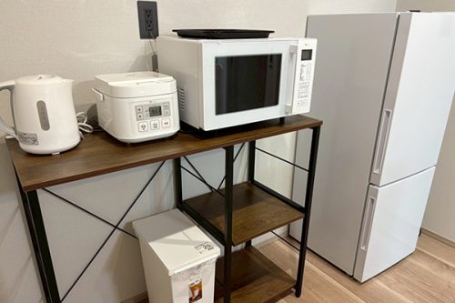 ＆ステイ　キッチン設備